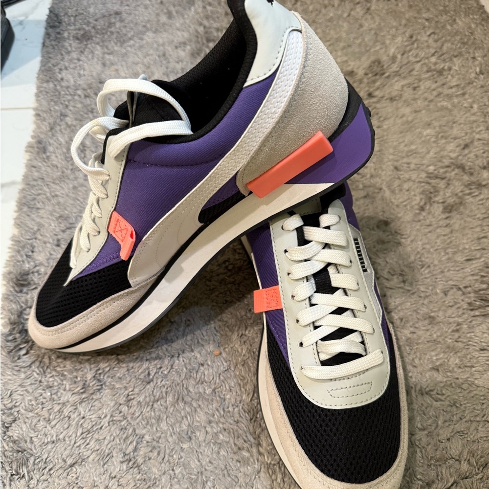 PUMA Future Rider Galaxy Pack Lace Up Trainers Sneakers Women Size 10 Multi NWT - Picture 5 of 6